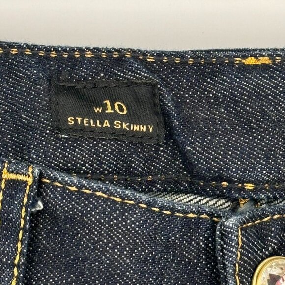 Express X2 Womens Stella Regular Skinny Low Rise Denim Jeans size 10 New - Picture 3 of 16